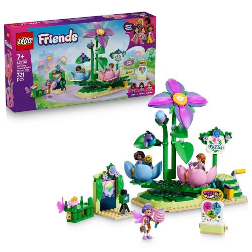 Jucărie LEGO® Friends Floare rotitoare și ceașcă pentru zâne 42702