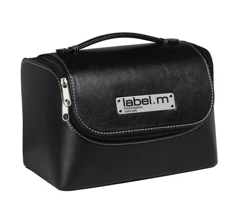 label.m valiza coafor - mini negru unisex 27cmx19cmx16cm