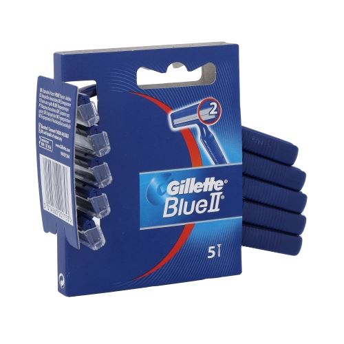 Gillette Blue II jednorázové holítko 5ks Pentru bărbati