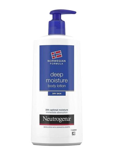 Neutrogena Norwegian Formula Deep Moisture lapte de corp profund hidratant pentru piele uscată pentru femei 400 ml