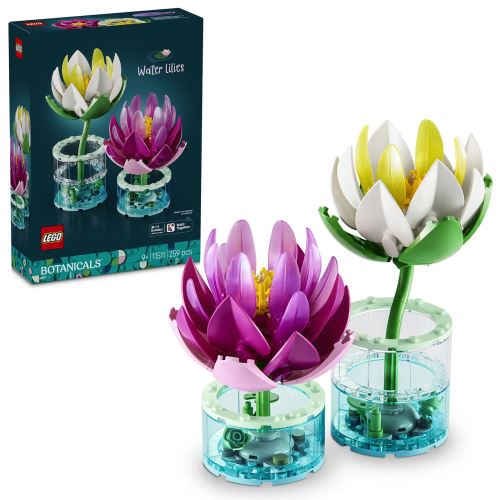 Set de construcție cu flori LEGO® Botanicals Nuferi 11511