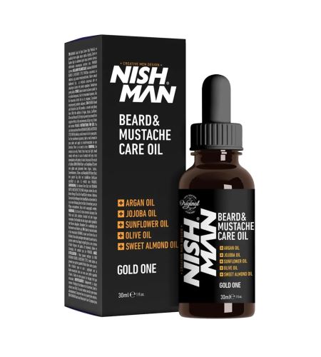 NISHMAN Beard and Mustache Care Oil ulei de barbă