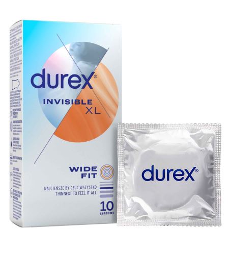 Durex Invisible XL prezervative 10 buc