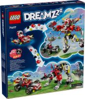 LEGO® DREAMZzz™ 71497 Robotul tigru al lui Cooper și mașina hot rod a lui Zero (3)