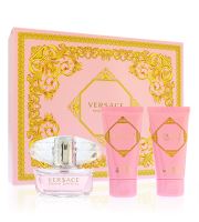 Versace Bright Crystal set cadou pentru femei apă de toaletă 50 ml + lotiune de corp 50 ml + gel de dus 50 ml