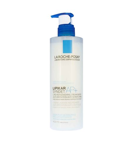La Roche-Posay Lipikar Syndet AP+ gel cremă curățător împotriva iritațiilor și mâncărimilor pielii 400 ml