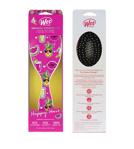 Wet Brush Original Detangler Happy Hair perie de păr