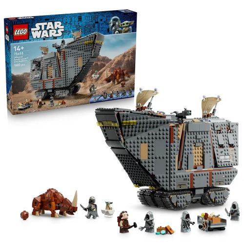 LEGO® Star Wars™ Offworld Sandcrawler™ și Mudhorn
