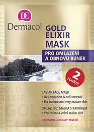 Dermacol Gold Elixir mască de față întineritoare 16 ml