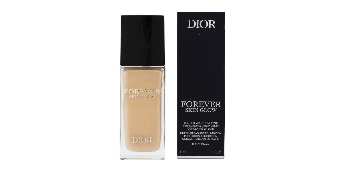 Dior Forever Skin Glow fond de ten iluminator SPF 20 30 ml 0N