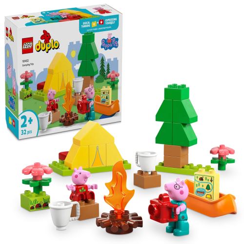 LEGO® DUPLO® Prasátko Peppa 10452 Excursie cu cortul