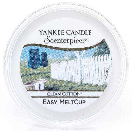 Yankee Candle Scenterpiece wax Clean Cotton ceara parfumata 61 g