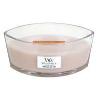 WoodWick Vanilla &amp;Sea Salt lumânare parfumată cu fitil de lemn 453,6 g