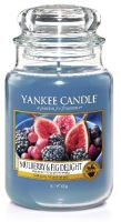 Yankee Candle Mulberry &amp; Fig Delight lumânări parfumate 623 g