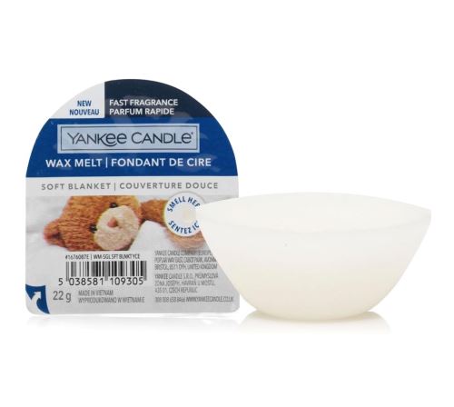Yankee Candle Soft Blanket ceara parfumata 22 g