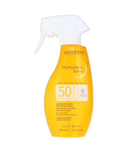 Bioderma Photoderm Spray lapte de protecție solară în spray SPF 50+ 300 ml