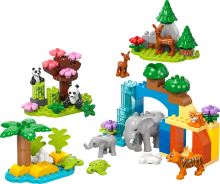 LEGO® DUPLO® 10446 Familii de animale sălbatice 3 în 1 (2)