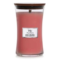 WoodWick Melon &amp; Pink Quartz vonná svíčka 609,5 g