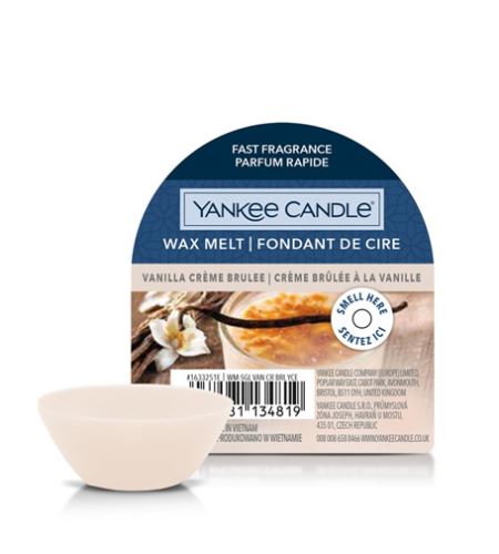 Yankee Candle Vanilla Creme Bruleé ceara parfumata 22 g