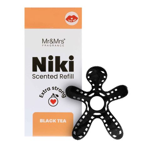 Mr&Mrs Fragrance Niki Black Tea reumplere de parfum în mașină