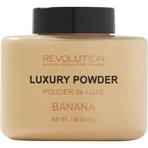 Makeup Revolution Luxury Powder pudră ușoară 42 g Banana