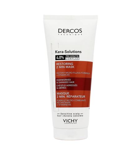 Vichy Dercos Kerasolution Conditioner And Mask mască de păr hrănitoare 200 ml