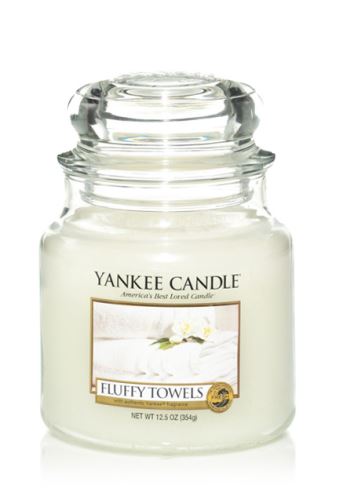 Yankee Candle Fluffy Towels lumânări parfumate 411 g