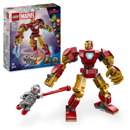 LEGO® Marvel 76307 Robotul Iron Man vs. Ultron