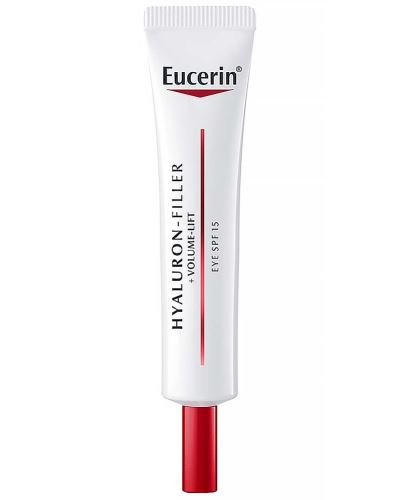 Eucerin Hyaluron-Filler + Volume-Lift cremă pentru o piele fermă în jurul ochilor 15 ml