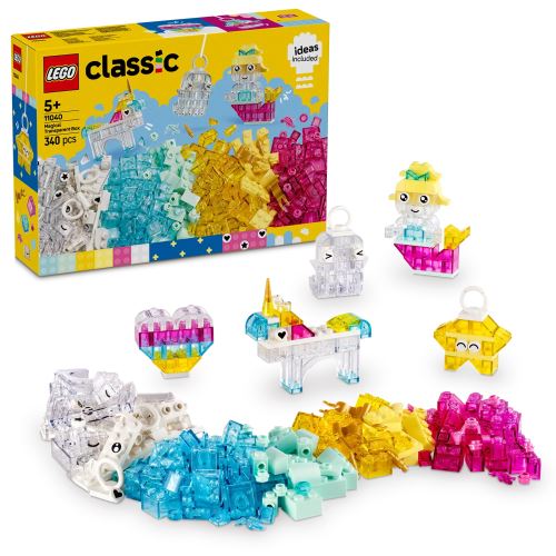 LEGO® Classic 11040 Cutie transparentă magică
