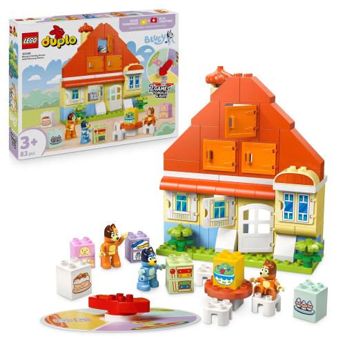 LEGO® DUPLO® 10459 Casa de familie a lui Blue cu un joc de memorie