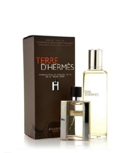 Hermes Terre d'Hermes set cadou pentru bărbati apă de toaletă 30 ml + apă de toaletă náplň 125 ml