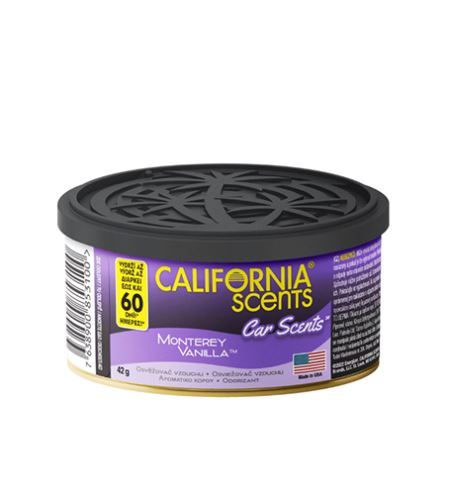 California Scents Car Scents Monterey Vanilla parfum în mașină 42 g
