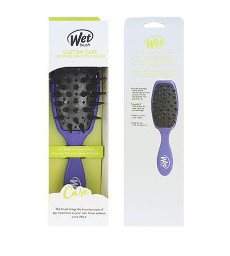 Wet Brush Custom Care Ultimate Treatment Brush perie de păr Pure Purple