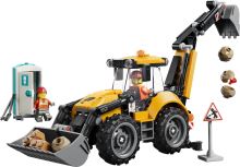 Jucărie de construcție LEGO® City Buldoexcavator galben 60480 (1)