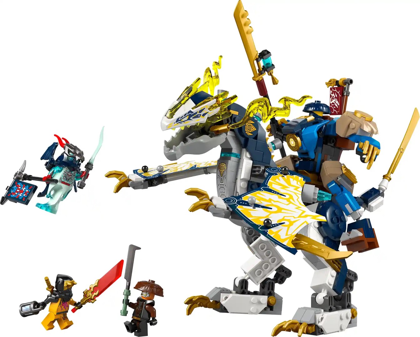 LEGO® NINJAGO® 71843 Robotul călăreț de dragon al lui Rogue | ZIVADA