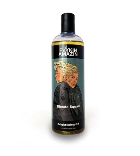 Fvxkin Amazin Blonde Squad Brightening Oil ulei cu efect de albire cu PowerPlex 500 ml