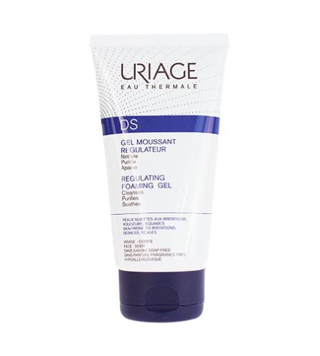 URIAGE D.S. gel de curățare pentru piele uscată și iritată 150 ml