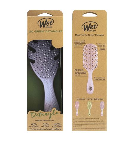 Wet Brush Go Green Detangler perie de păr Lavender