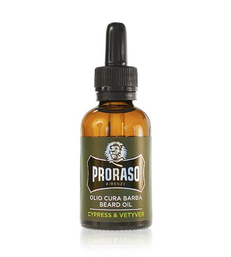 PRORASO Cypress & Vetyver ulei de barbă pentru bărbati 30 ml