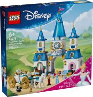 LEGO® │ Disney Princess 43275 Castelul și caleașca Cenușăresei (4)