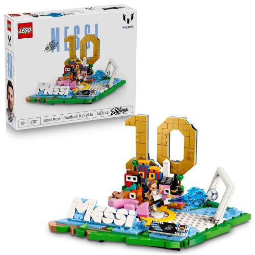 LEGO® Editions Lionel Messi – Momente importante din fotbal 43011