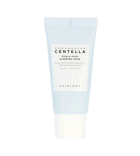 SKIN1004 Madagascar Centella Hyalu-Cica Sleeping Pack mască de noapte rafinantă și hidratantă pentru întărirea pielii 30 ml