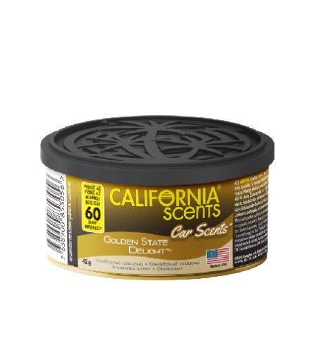 California Scents Car Scents Golden State Delight parfum în mașină 42 g