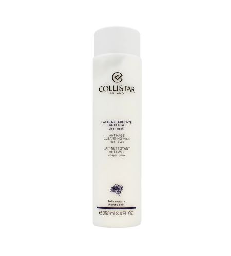 Collistar Anti-Age Cleansing Milk lapte demachiant pentru întinerirea tenului 250 ml