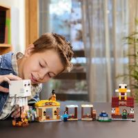 LEGO® Minecraft®  21273 Atacul baloanelor Ghast asupra satului (1)