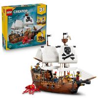 Jucărie LEGO® Creator 3 în 1 Corabie de pirați emblematică 31387