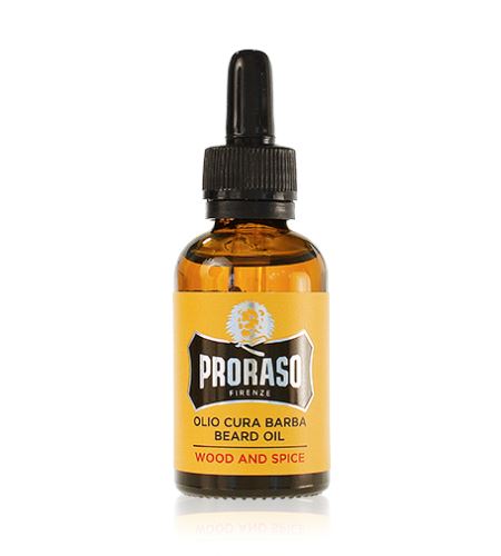 PRORASO Wood And Spice ulei de barbă pentru bărbati 30 ml