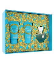 Versace Dylan Turquoise set cadou pentru femei apă de toaletă 50 ml + gel de dus 50 ml + lotiune de corp 50 ml