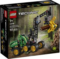 LEGO® Technic 42218 Utilaj de tăiat și stivuit copaci John Deere 1470H (4)